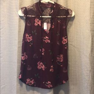 Cute Floral Top